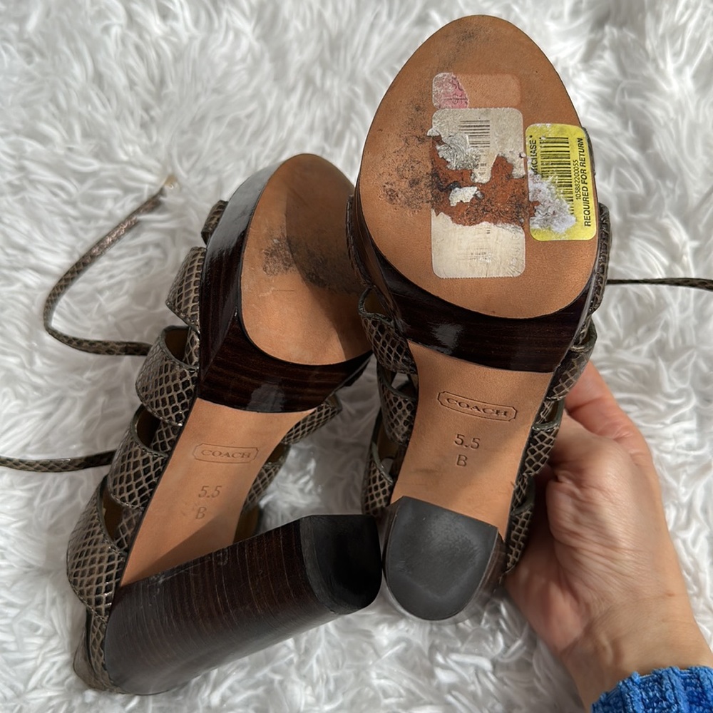 Coach Sandals - Picture 8 of 12